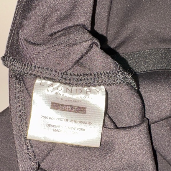 Laundry Black Sleeveless one piece - Picture 2 of 3